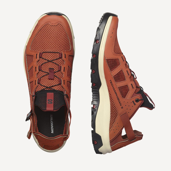 Кроссовки TECHAMPHIBIAN 5 (RU 42 UK 9 USm 9.5 СМ 27; spice route/burnt henna/black)
